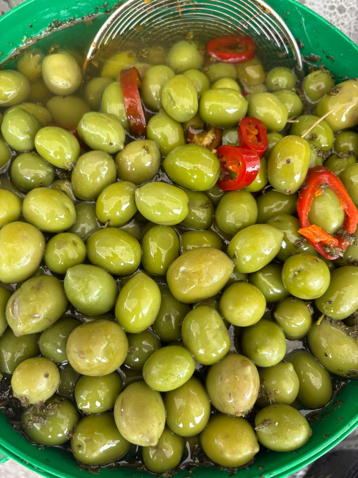 Aceituna Chupadedos Gordal