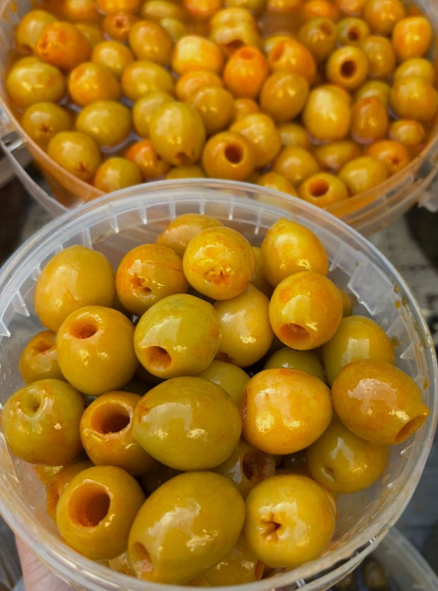 Aceitunas sabor Berejenas