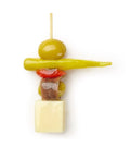 Gilda de queso y anchoa