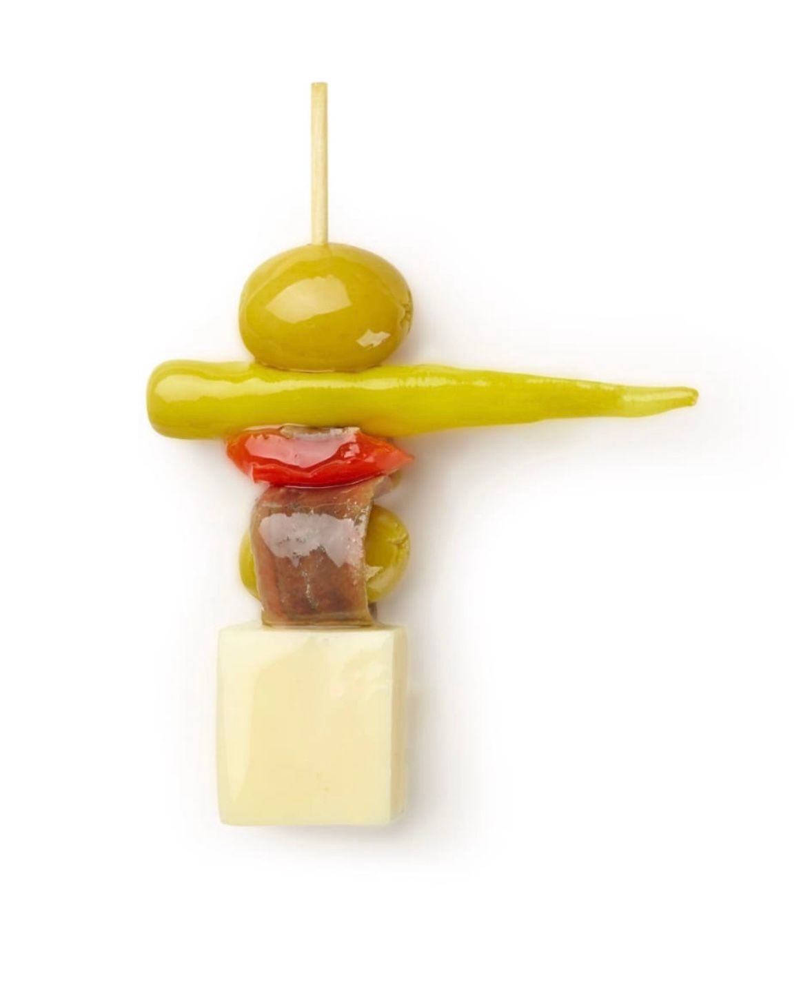 Gilda de queso y anchoa
