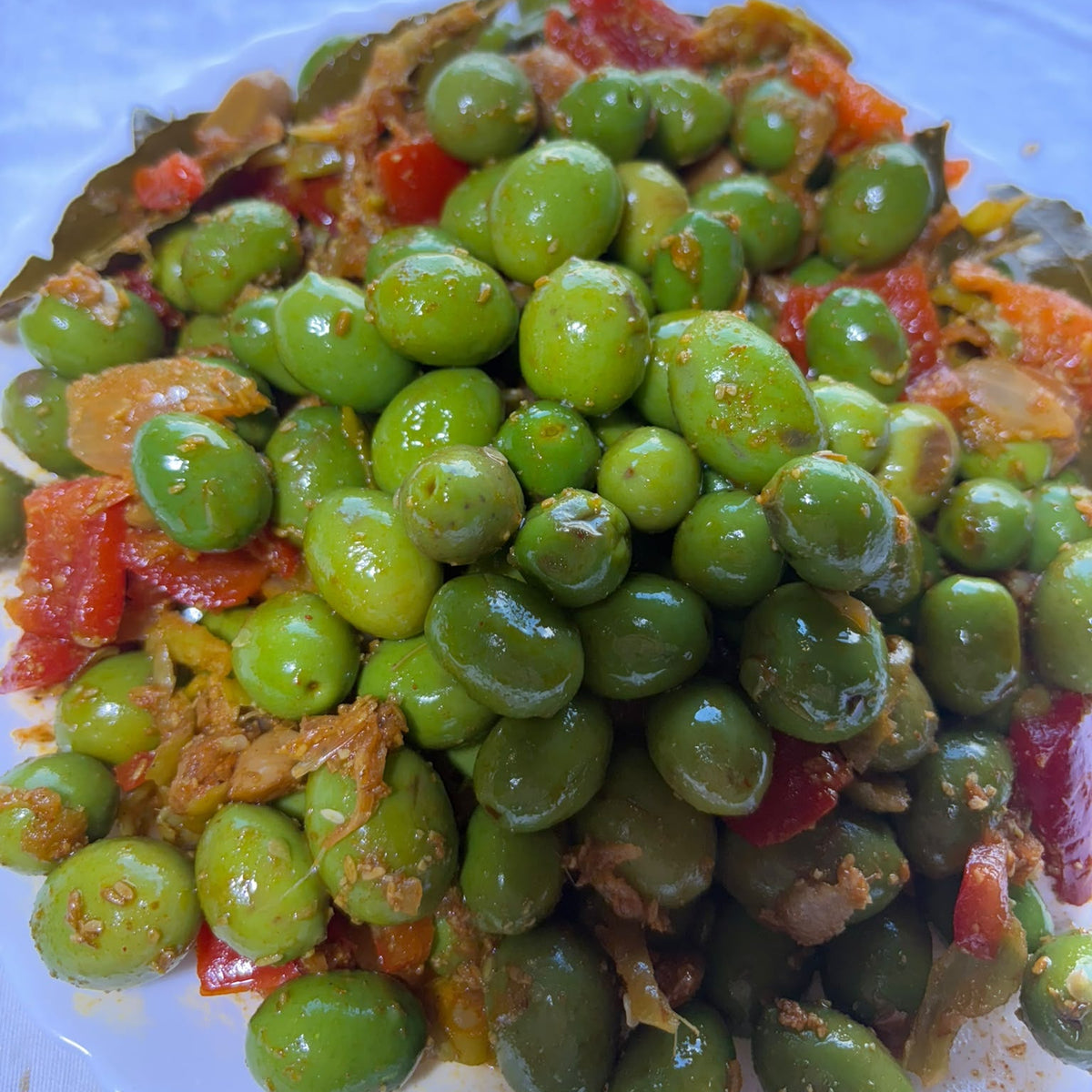 Aceituna Gazpacha casera