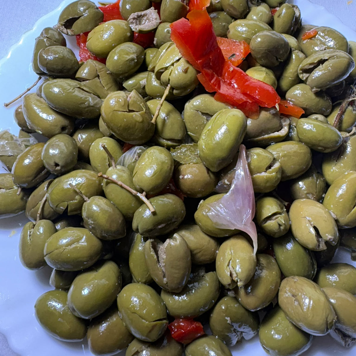 Aceituna Machacada extremeña