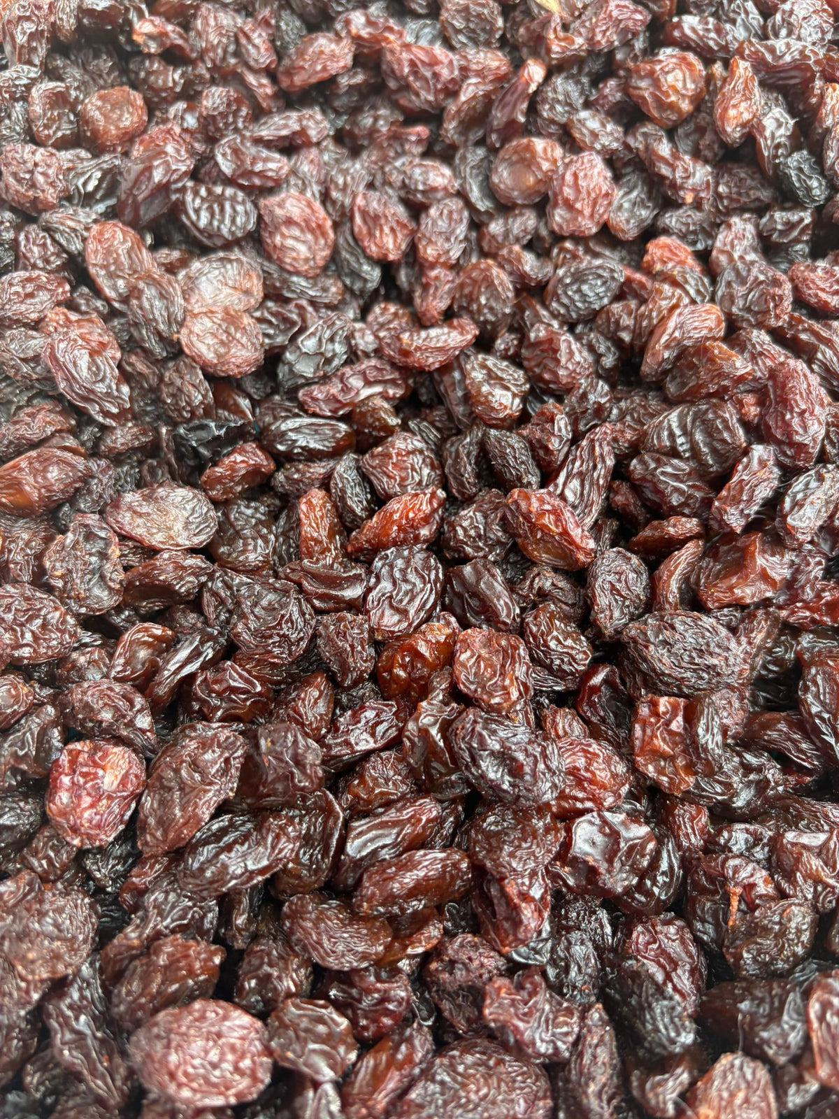 uvas pasas Sin pepitas